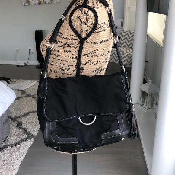 Prada Handbags - Prada Nylon Shoulder Bag